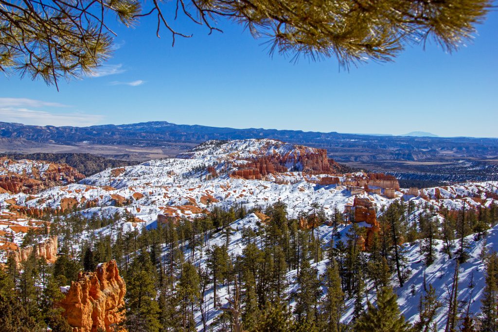 Bryce Canyon in de winter