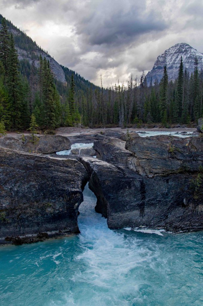 Natural Bridge in Yoho National Park