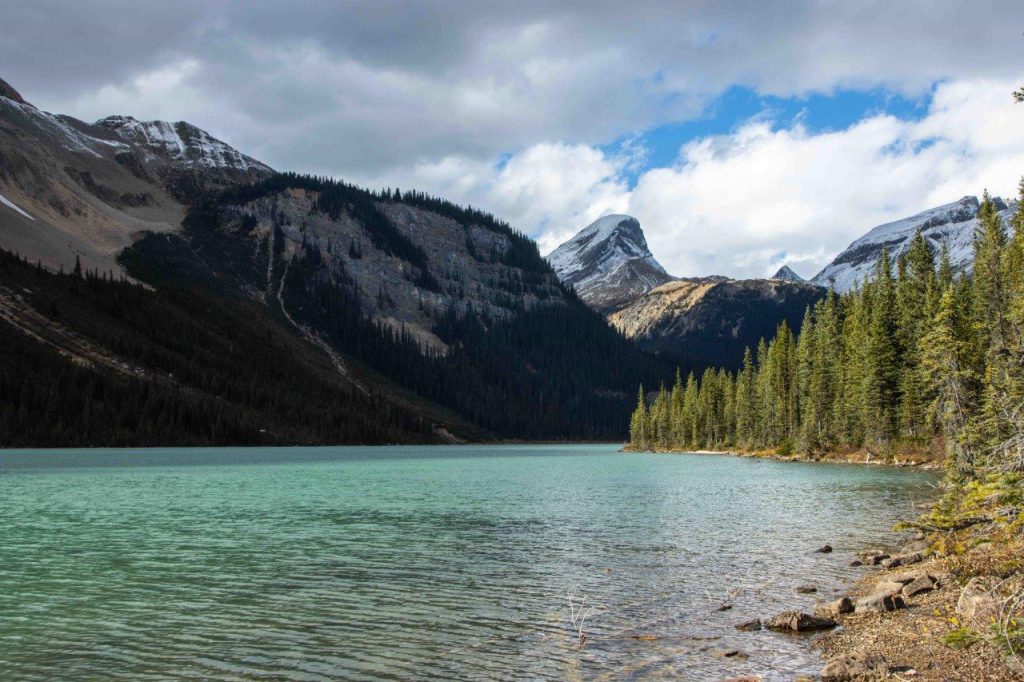 Sherbrooke Lake in Yoho National Park