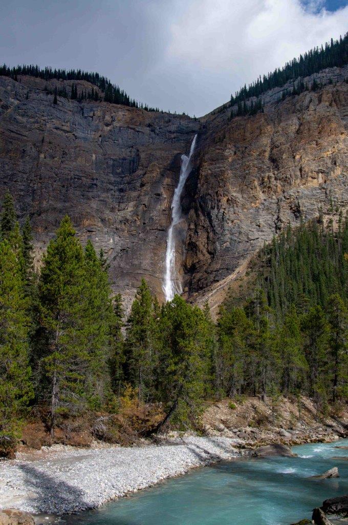 Takakkaw Falls in Yoho National park