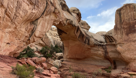 arch in capitol reef