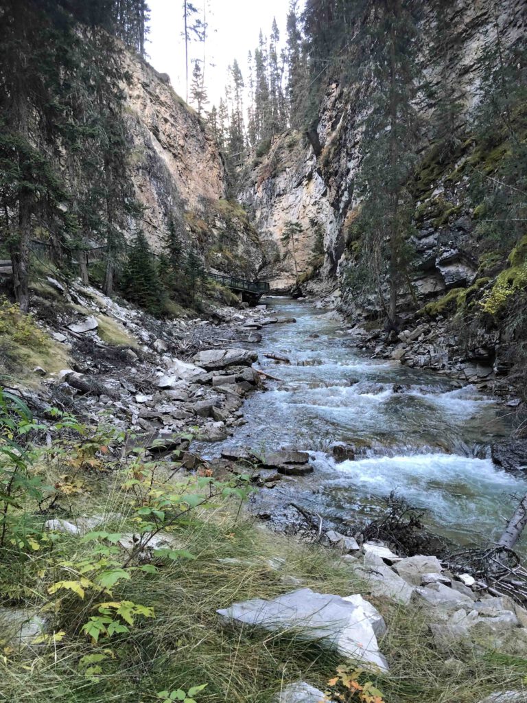 johnston canyon trail