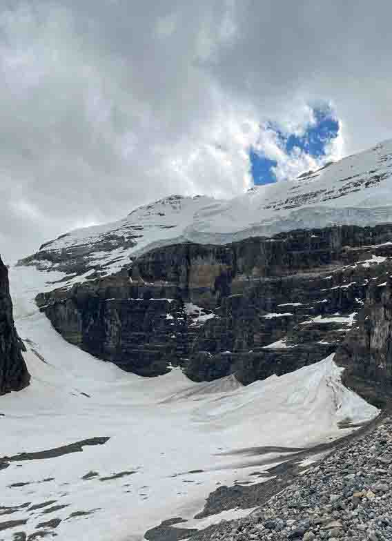 plain of six glaciers trail gletsjer
