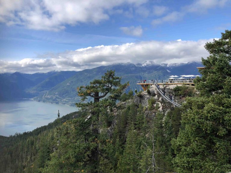 sea to sky gondola uitzichtpunt