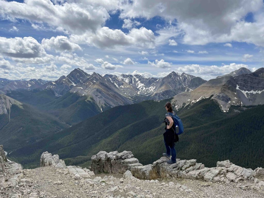sulphur skyline trail uitzicht