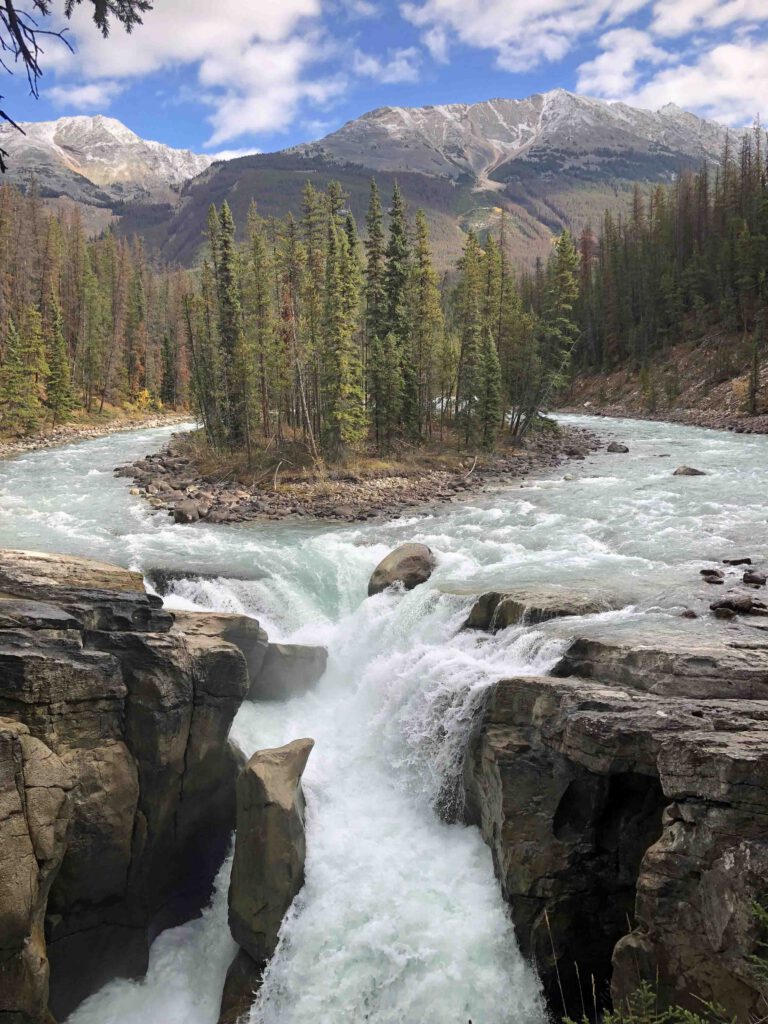 sunwapta falls
