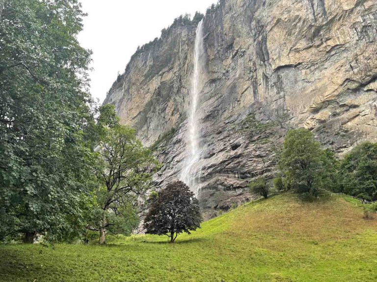 staubachfalls in Lauterbrunnen